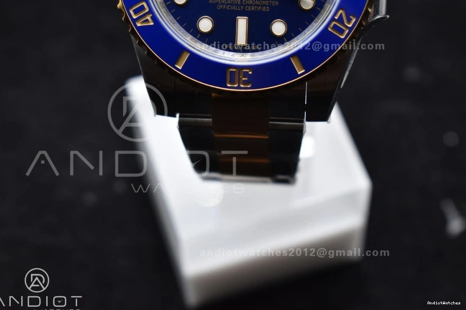 Seasonal Best 1:1 Edition Dial YG Ceramic Steel VS VSF 116613LB Blue 904L Submariner 1132 Blue 0901